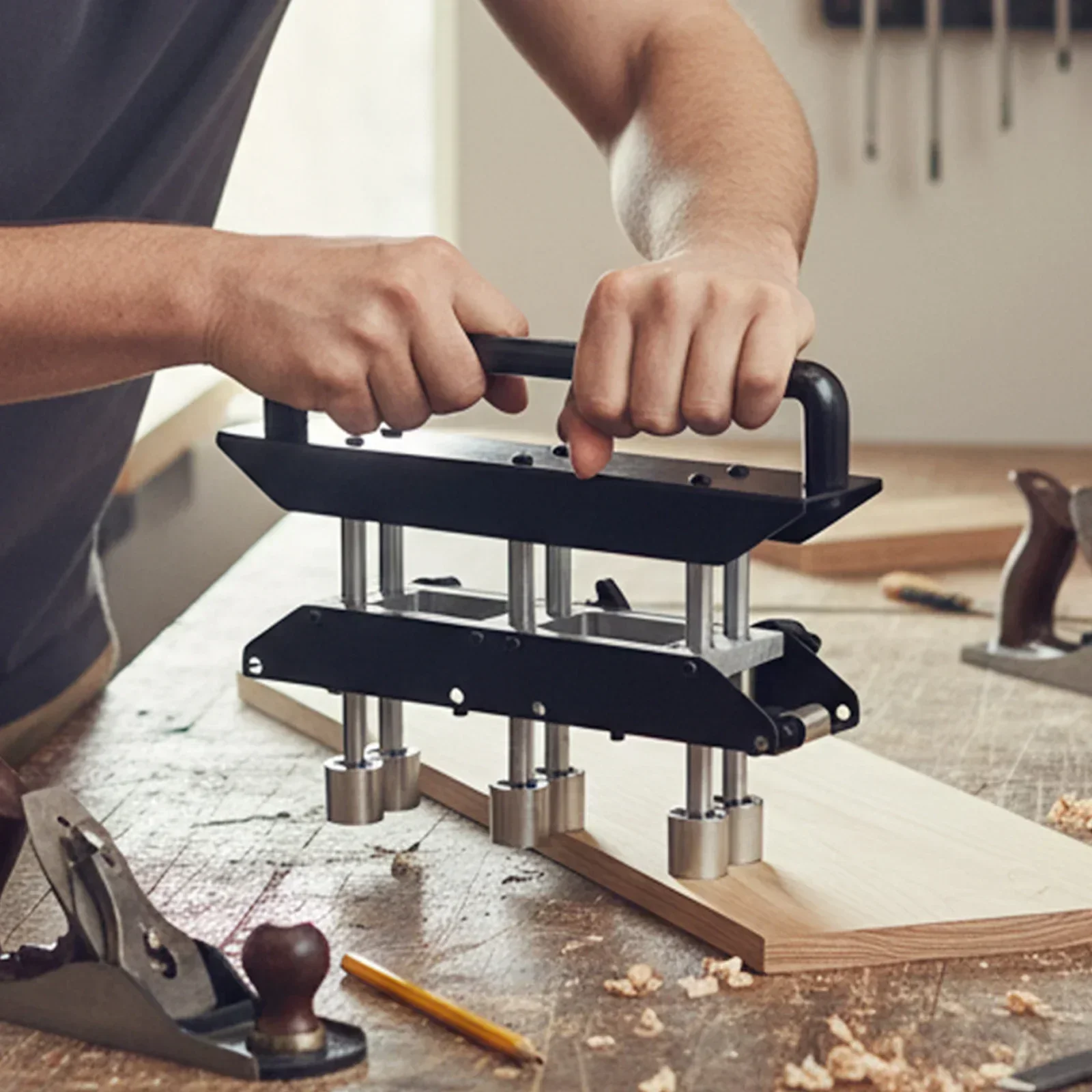 Workshop Hand Tools And Equipment - Metallbieger mit 3 Stationen, Rollwerkzeug, Kantenwalzenbieger