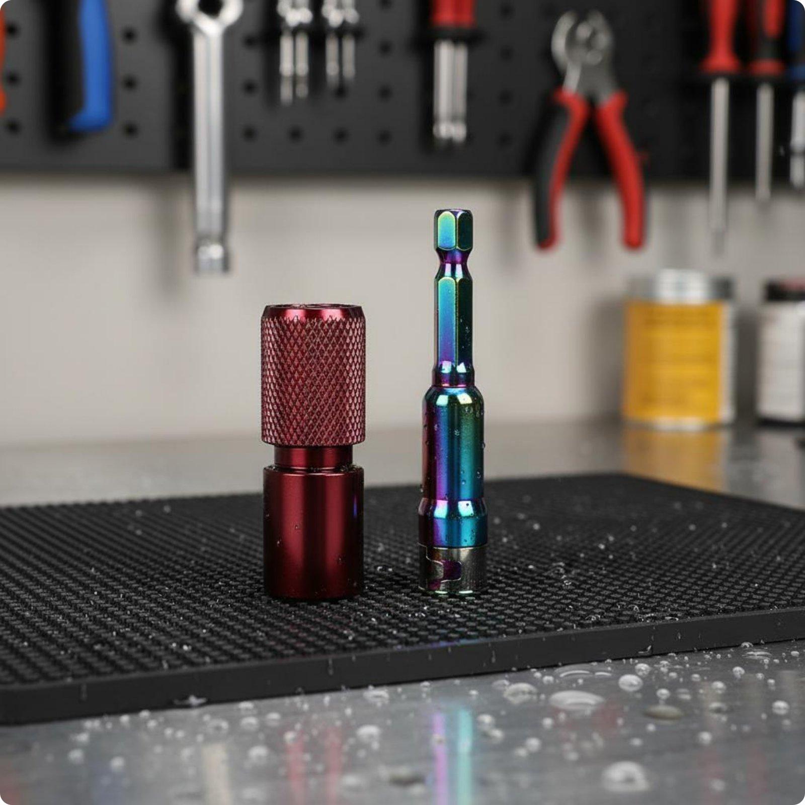 Workshop Tools Uses - Professioneller Winkelschleifer-Adapter mit Schnellwechsel-Bitbefestigung, Rostschutz-Werkzeugkopf für