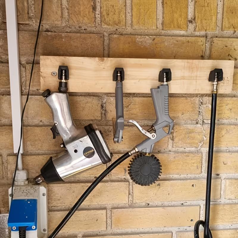 Workshop Tools Holder - 4-teiliges Pneumatisches Luftwerkzeug-Wandhalterungsset 3D-Gedruckte Aufhängungshalterungen für
