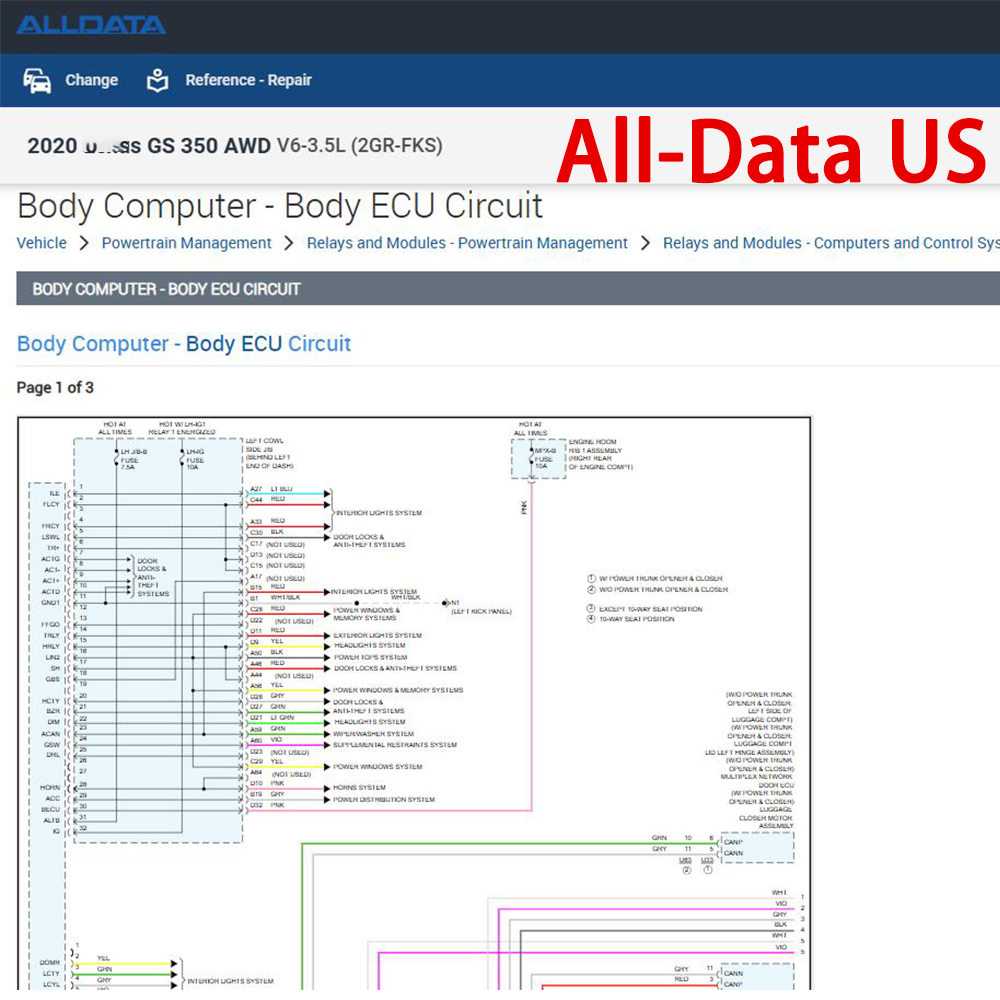 2026 Alldata Online Software:  – Workshop Tools Diagram Bewertung und Preis
