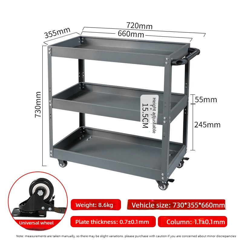 Mechaniker-Werkzeugwagen mit R – Workshop Tools Holder Bewertung und Preis