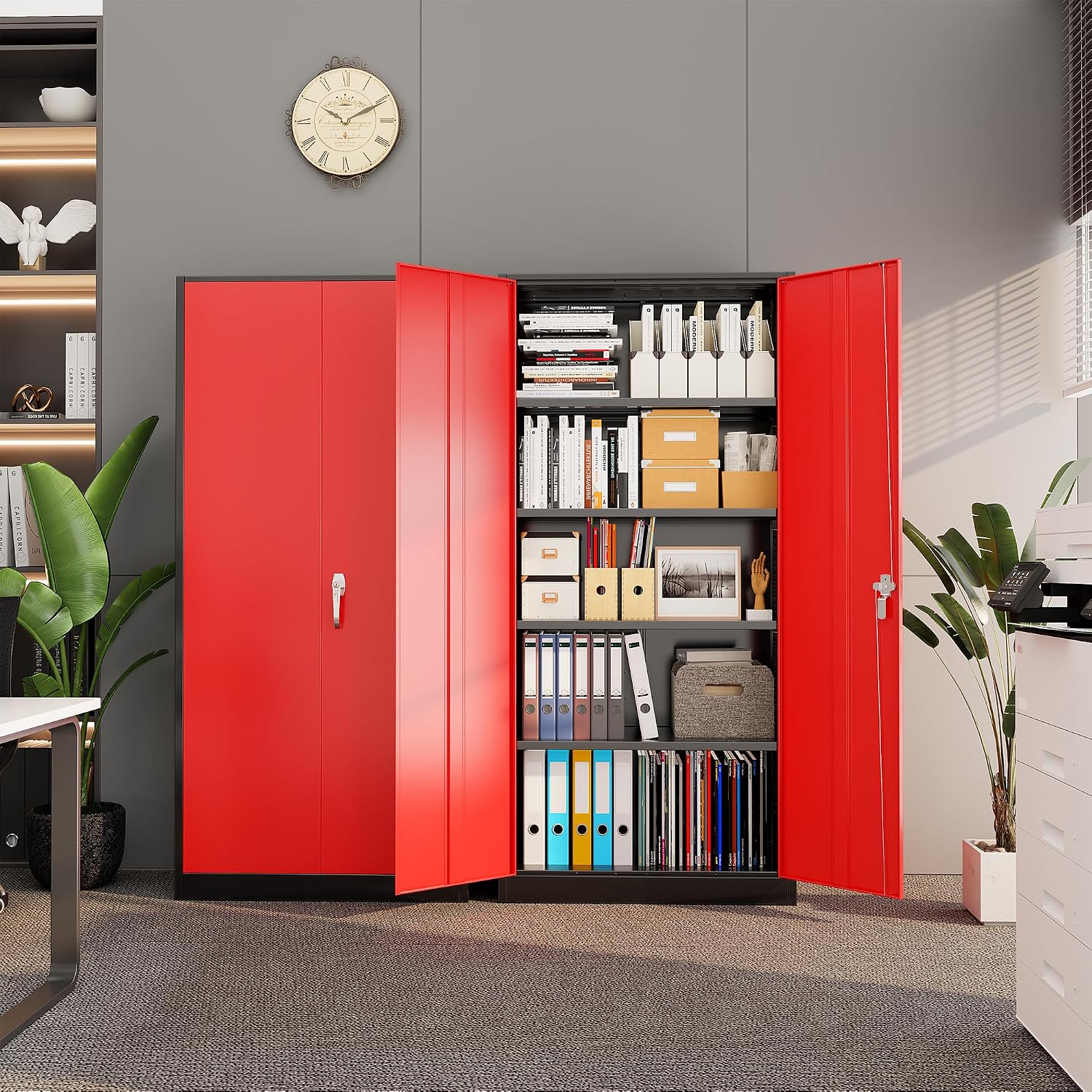 Robuster Metall-Garagenschrank – Workshop Tools Storage Bewertung und Preis