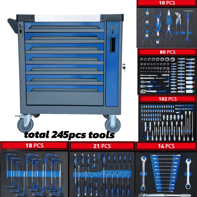 7-Schubladen Abschließbarer Ro – Workshop Tools Storage Bewertung und Preis